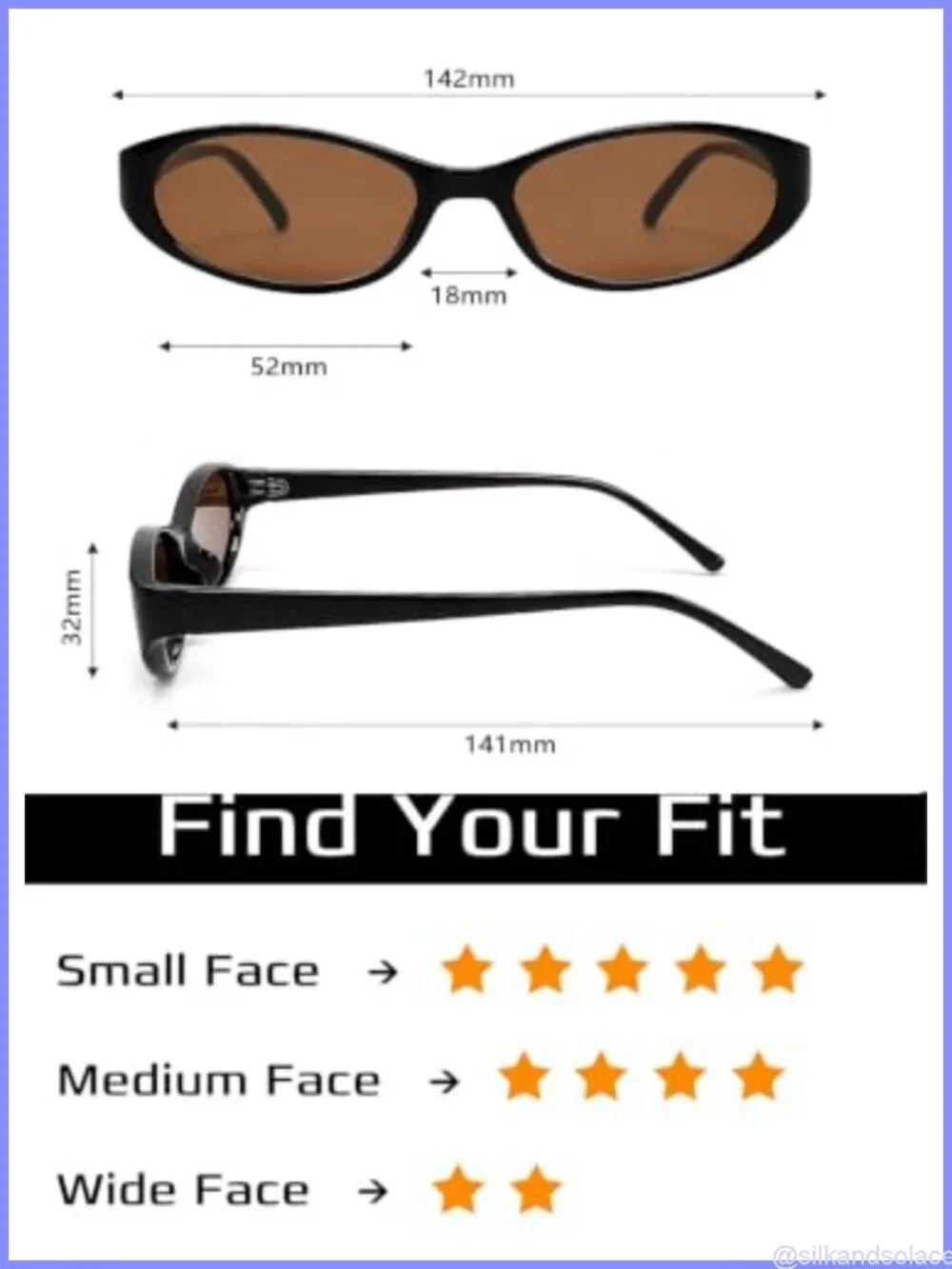 Retro Oval Sunglasses Women 90s Small Chic Lightweight UV Protection
